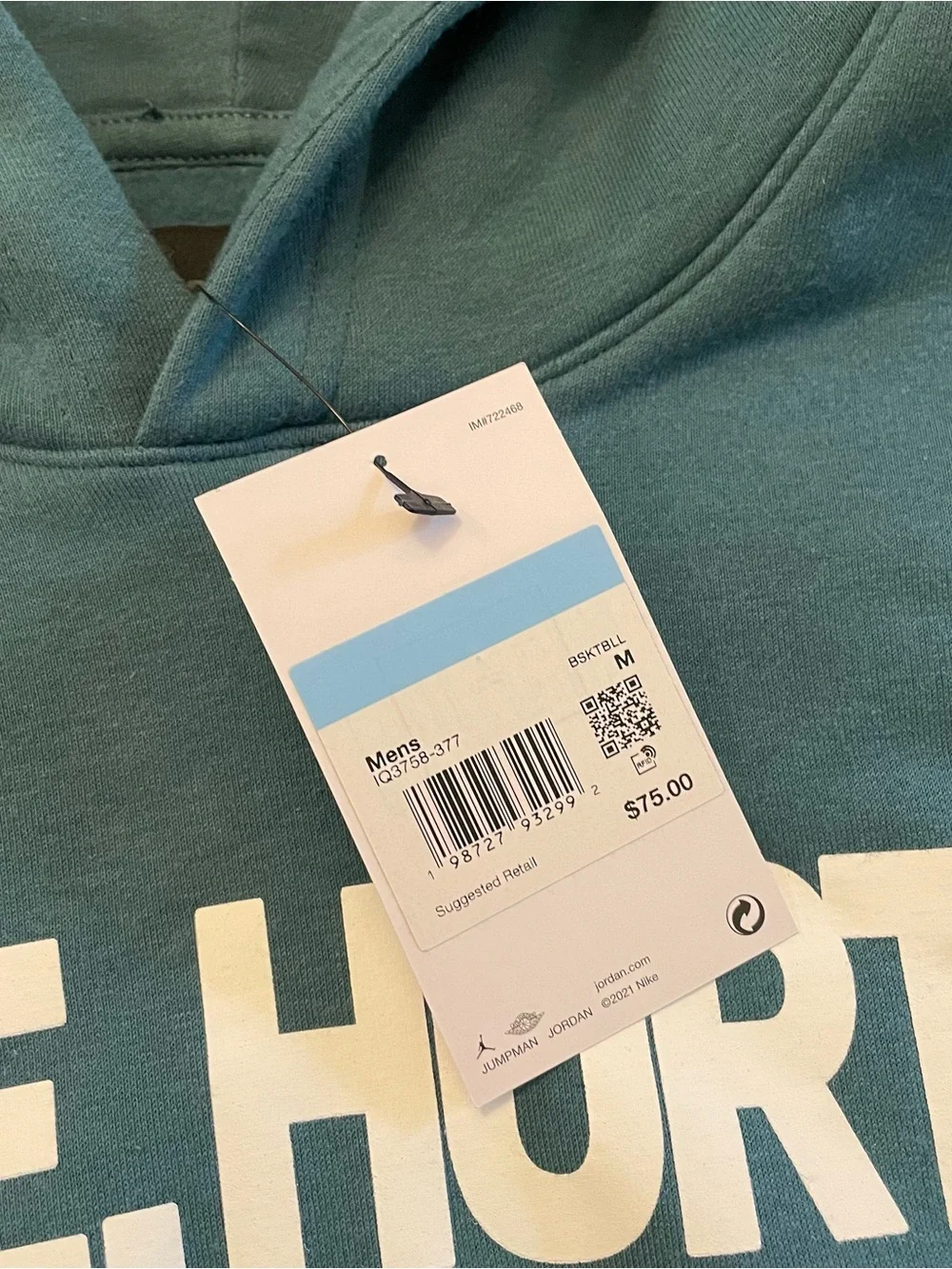 Love, Hurts Air Jordan Jalen Hurts Philadelphia Eagles Hoodie Medium